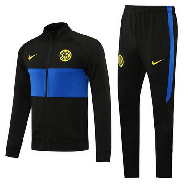 Chandal Inter Milan 2020 2021 Negro Azul Amarillo